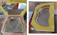 Machine de soudage pour coussin de siège de toilette en PVC HF à table coulissante automatique, qualité d'étanchéité élevée