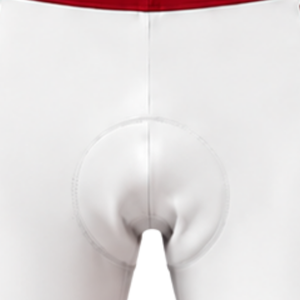 White Crimson Red <b>Cycling</b> <b>Shorts</b> <b>Padded</b> Seat Breathable Stretch Quick Dry Road Bicycle Racing Training Performance Sportswear - Product Image 6