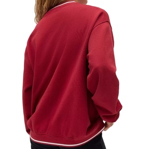 360 GSM 100% algodón sudaderas de alta calidad AJUSTE DE Color logotipo personalizado impresión nuevo diseño moda mujer sudadera - Product Image 2