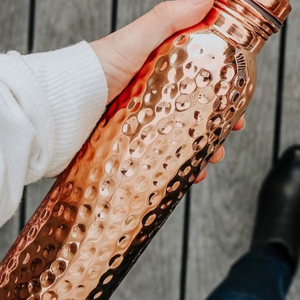 Bouteille d'eau en cuivre CopperPure Zenith MT Exports, luxe moderne, grande capacité - Product Image 1