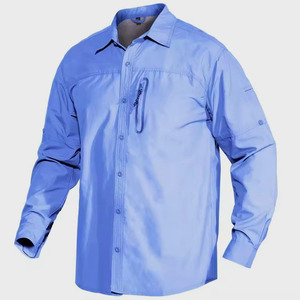 Servicio de personalización de color, camisetas de pesca ultra resistentes, ropa de tela suave y colorida, fabricante, ropa cómoda para pescar para hombres/mujeres - Product Image 4
