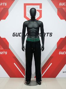 Pantalones Deportivos para Hombre 2026 con Diseño de Franja Lateral, Tela de Felpa de Algodón Suave, Cintura Elástica, Estilo Deportivo de Corte Holgado - Product Image 4