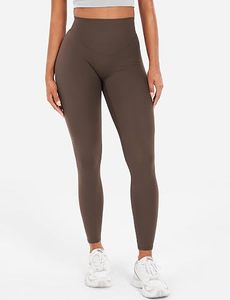 High Waisted Seamless Yoga <b>Leggings</b> Full Length Ruched <b>Butt</b> <b>Lifting</b> Workout Pants Solid Color Spandex Nylon Material - Product Image 2