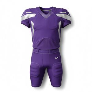 Uniforme de football américain haute performance, logo de marque personnalisé imprimé, vêtement confortable, extensible, ne se décolore pas, ensemble pour équipe. - Product Image 3