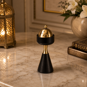 Luxurious Resin Bakhoor Burner Incense Holder Set With Tray Ramadan Eid Gift Arabic Oud Burner Handmade <b>Home</b> Decor Accessory - Product Image 6