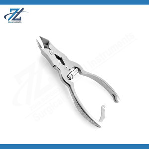 Custom Pink Stainless Steel Cuticle Nipper Wide Jaw Sharp Dead Skin Cutter Professional Manicure Trimmer Durable <b>Waterproof</b> Nail - Product Image 5