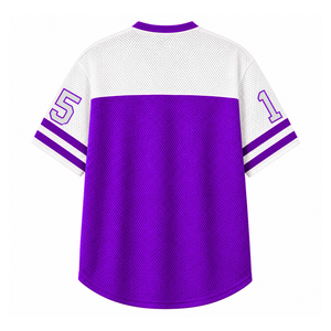 Camiseta personalizada NCNW Sorority con cuello en V, bloques de color verde y blanco, manga corta, estilo casual para mujer, de malla de poliéster. - Product Image 3