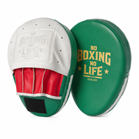 Pads de frappe en cuir véritable de couleur unie pour Muay Thai, taille personnalisée, prix raisonnable, No Boxing no Life