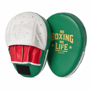 Guantes de Boxeo de Piel Genuina de Color Sólido para Muay Thai, Tamaño Personalizado, Precio Razonable, No Hay Boxeo, No Hay Vida - Product Image 2