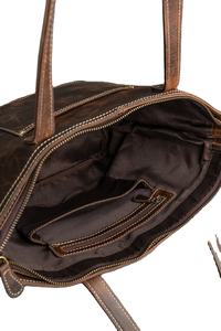 Sac à main bandoulière en cuir véritable élégant pour femmes 2025 Grande capacité Fermeture à glissière Portable Design tendance Nouveau design Haut de gamme - Product Image 5