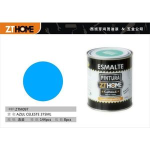 Pintura Acrílica AZUL CELESTE 375ml Categoría de Producto Pinturas - Product Image 3