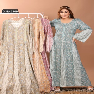 Premium Capsule Print <b>Kaftan</b> with Embroidery & Diamond Style Work – Modest Tiered Jalabiya Mukhawar Wholesale - Product Image 1