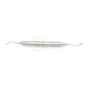Instrument dentaire manuel en acier inoxydable pour le traitement parodontal, cuillère-réparatrice et excavateur pour l'élimination des débris et des caries - Product Image 6