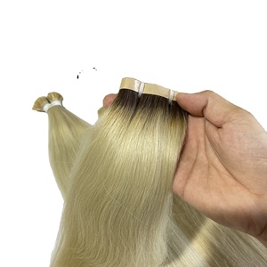 Bande adhésive pour Extension de cheveux humains, bande adhésive pour Extension de cheveux humains Remy - Product Image 1