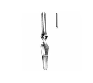 Pinces Premium Dieffenbach Bulldog - Pince vasculaire croisée Debakey en acier inoxydable atraumatique pour l'occlusion précise des vaisseaux - Product Image 4