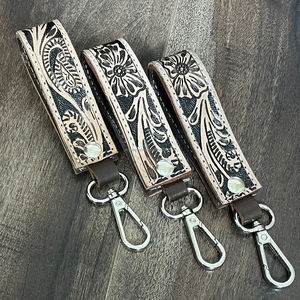 พวงกุญแจหนังแท้สำหรับผู้หญิงพวงกุญแจหนังแท้แบบกำหนดเองขายส่ง - Product Image 4