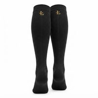 Chaussettes de compression pour entraînement sportif, matériau respirant et flexible, confortables, légères, idéales pour la course à pied et l'exercice