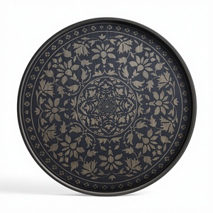 Bandeja de Servir de Madera Pura Esmaltada con Estampado Animal Personalizable OEM, Apta para Lavavajillas y Ecológica para Uso en el Hogar y la Oficina - Product Image 6