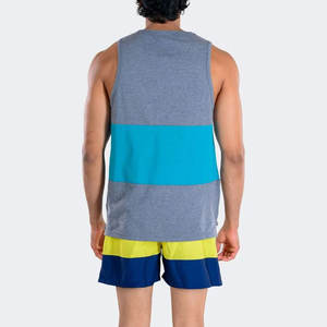 Camiseta sin Mangas para Hombre, Diseño de Cuello Personalizado, Fabricada en Fábrica, Camiseta sin Mangas para Hombre Más Vendida, Camiseta sin Mangas para Hombre Multicolor - Product Image 2