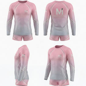 ชุดยูนิฟอร์มเชียร์ลีดเดอร์ผ้าโพลีเอสเตอร์พิมพ์ลายประสิทธิภาพสูง เสื้อแขนยาว กางเกงขาสั้น ชุดฝึกซ้อมและแข่งขันระดับมืออาชีพ - Product Image 6