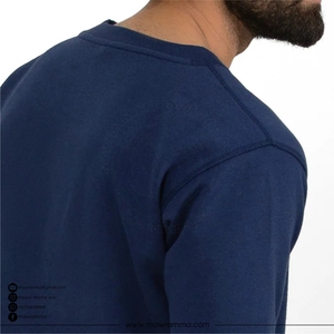 Sweat-shirt personnalisé avec broderie de logo, 100% coton, molleton épais, pull d'hiver unisexe, haute qualité, vente en gros, OEM, vêtement tendance - Product Image 6