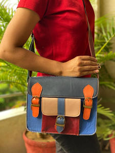 Hot Selling Recycled Leather Handbag High Quality <b>Ladies</b> Purse Women Stylish Colorful Shoulder Bag - Product Image 2