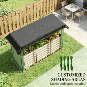 Fioriera Rialzata Beige per Giardino e Vaso per Piante - per Rete da Giardino - Product Image 3