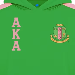 Sudadera con Capucha Extra Grande de Invierno de Primera Calidad de Alpha Kapa Alpha Sorority, Logotipo Frontal, Estilo Elegante, Letras Griegas, 100% Algodón, Secado Rápido - Product Image 3