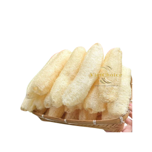 Éponge naturelle VietChoice en loofah, ronde, écologique, pour le gommage du corps, nettoyage de la salle de bain, usage polyvalent intérieur/extérieur - Product Image 3