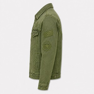 Veste en jean pour homme, vêtement de style premium, confectionnée en denim durable, coupe confortable et classique. - Product Image 4