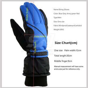 Gants de ski durables pour l'aventure hivernale en plein air, avec tissu chaud et design confortable, pour les voyages sur neige - Product Image 4