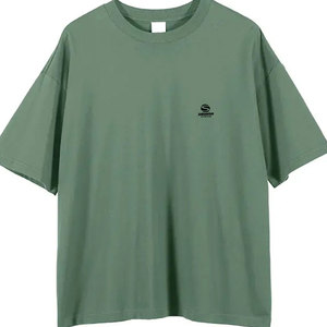 Camisetas de Verano Personalizadas con Logotipo, 100% Algodón, Corte Holgado, Tallas Grandes, Transpirables, Estilo Vintage - Product Image 3