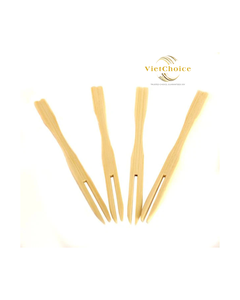 Tenedores de Fruta Mini de Bambú Natural para Cócteles, Ecológicos, Precio Económico, Pulidos a Mano, Modernos, Desechables, Reciclables y Degradables - Product Image 6