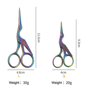 Ciseaux à cuticules professionnels en acier inoxydable pour éliminer les peaux mortes, coupe-cils, outil de maquillage et de manucure - Product Image 4
