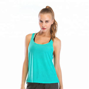 Débardeur de sport décontracté élastique grande taille pour femme, personnalisable avec logo, pour fitness et yoga, collection été 2027 - Product Image 5