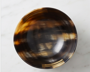 Bol rustique en corne, magnifique plat fait main pour la table à manger, la cuisine, servir des collations, des fruits et ajouter du charme à la décoration quotidienne de la maison - Product Image 3