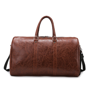 Leather <b>weekender</b> <b>bag</b> travel Shoe compartment <b>weekender</b> <b>bag</b> Zipper closure travel <b>bag</b> Black <b>weekender</b> <b>bag</b> for <b>men</b> - Product Image 4