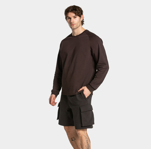 Shorts de sport décontractés pour hommes, coupe slim, respirants, en coton, pour la course à pied, design personnalisé - Product Image 3