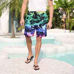 Pantalones Cortos de Playa para Hombre de Lona Sólida de Primera Calidad, Transpirables, Antibacterianos, de Secado Rápido, al por Mayor - Product Image 6