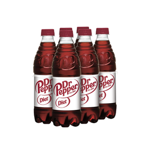 Refresco Diet Dr Pepper, 6 Botellas de 16.9 Onzas Líquidas Cada Una, con Cafeína, 41 mg por Porción, Efecto Estimulante Suave, Distribución al por Mayor - Product Image 4
