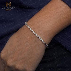 กำไลข้อมือเทนนิสเพชรธรรมชาติทรงเบเซล ทองคำ 14k สีเหลือง งานแฮนด์เมด เครื่องประดับอัญมณีชั้นดี ขายส่ง - Product Image 5