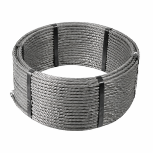 Câble de levage de haute qualité 10 mm en acier recouvert de PVC, marque USHA MARTIN, rouleau de 20 m, câble de levage durable pour grues, fabriqué en Inde - Product Image 3