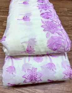Tissu brodé multi-embroideries de qualité supérieure pour femmes, tissu de créateur, tissu de soirée, textile brodé de luxe, doux - Product Image 3