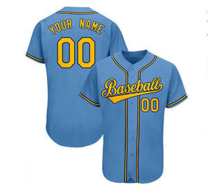 Camiseta de Béisbol Americana con Camuflaje Personalizada al por Mayor, Camiseta Casual de Manga Corta para Hombre, 100% Algodón, Cuello en V, Camiseta de Equipo - Product Image 6