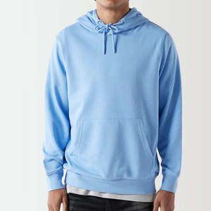 Sudadera con Capucha 100% Algodón para Hombre, Corte Holgado, con Capucha, Sudadera Gruesa para Invierno - Product Image 1