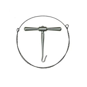Professional Stainless Steel Gigli Wire <b>Saw</b> Orthopedic <b>Bone</b> Cutting Surgical Instrument With T Handle Medical Grade Tool - Product Image 1
