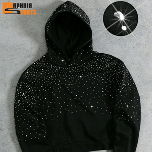 Suéter Oversize de Invierno de Alta Calidad, 100% Algodón, con Efecto Desgastado, Decolorado por el Sol, Unisex, con Bolsillo Térmico de Forro Polar, de Secado Rápido - Product Image 1