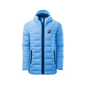 Vente en gros personnalisée, veste universitaire matelassée grande taille pour hommes, légère d'hiver et chaude pour l'extérieur, veste noire de loisirs à bulles décontractée - Product Image 3
