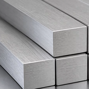 Solid Square Steel <b>Rods</b> Industrial Grade Metal Bars for Heavy Engineering Framework and Custom Structural Projects - Product Image 1