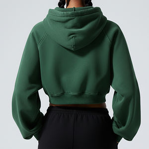 Sudaderas con Capucha para Mujer, 100% Algodón, Calidad Premium OEM, Personalizadas con Logotipo Impreso en DTF, Bordado 3D, Forro Polar Ecológico, Estilo Urbano - Product Image 5